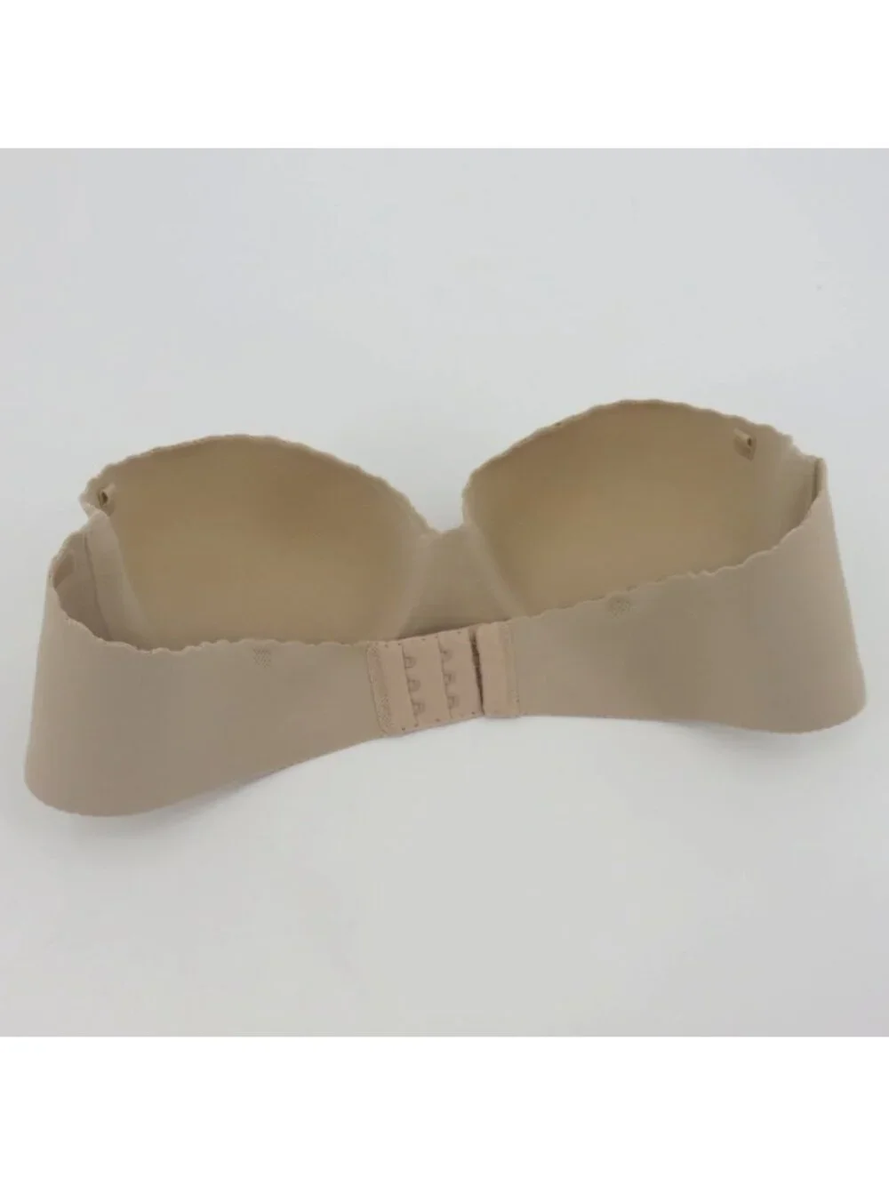 Victorias Secret 34B Angels Secret Embrace Convertible Strapless Bra Solid Beige - Picture 6 of 13